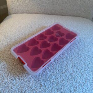 Heart Ice Cube Tray with Removable Lid